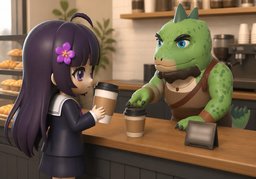 ~ is a little pricey.のイラスト