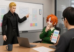 Good point.のイラスト