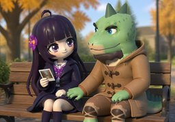 We've gotten to know ~.のイラスト