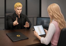 Not under any circumstances.のイラスト