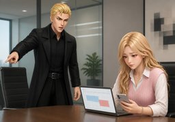 You mean you didn't even know ~?のイラスト