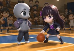 I'll kick your butt!のイラスト