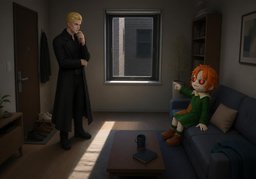 ~ get much sun.のイラスト