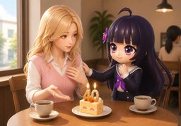 Life begins at ~.のイラスト