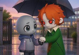 stick by ~のイラスト