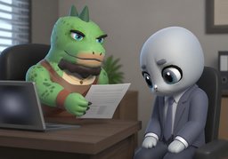 You disgust me.のイラスト