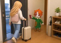 Don't leave home without it.のイラスト