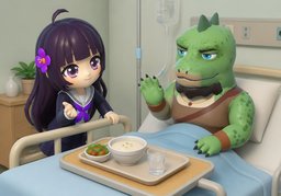 How's your appetite?のイラスト