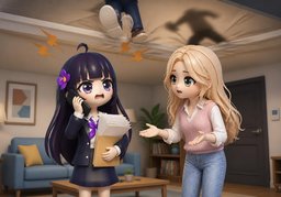 ~ sue ~ for ~.のイラスト