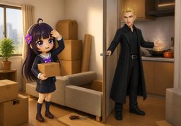 I'll repay you ~.のイラスト