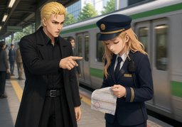 Whose fault is ~?のイラスト