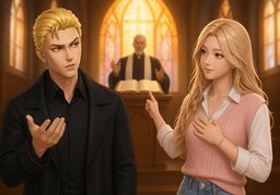 Seek, and ye shall find.のイラスト