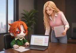 iron out ~のイラスト