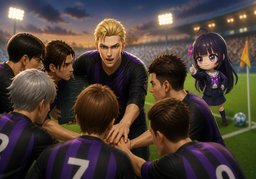 United we stand, divided we fall.のイラスト