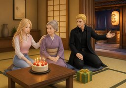 ~ will celebrate ~.のイラスト