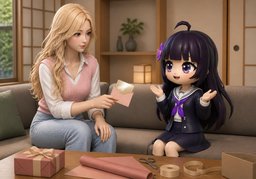 ~ are common presents.のイラスト