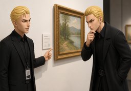 ~ isn't an imitation, is it?のイラスト