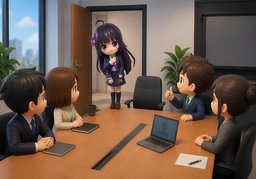 I'm sorry I couldn't attend ~.のイラスト