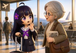 Isn't that something?のイラスト