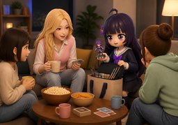 Truth or dare?のイラスト
