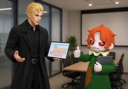 ~ won't miss ~.のイラスト