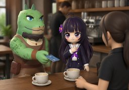 Fair's fair.のイラスト
