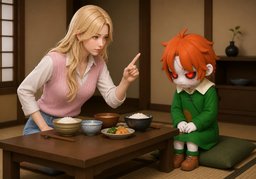 Mind your manners.のイラスト