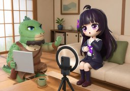 Sing before ~.のイラスト