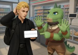 ~ have ~ digits.のイラスト