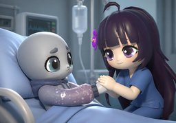 Words cannot express ~.のイラスト