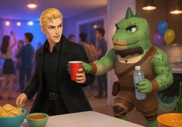 Don't drink too much, OK?のイラスト