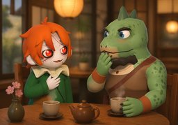 ~ make ~ tingle.のイラスト