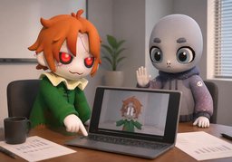 Listen objectively.のイラスト
