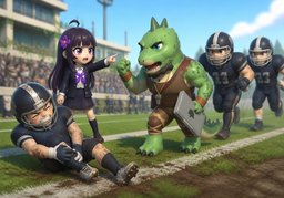 Sic'em!のイラスト