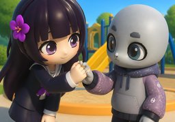 Pinky swear?のイラスト