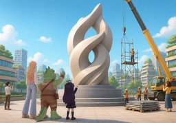 monumentalのイラスト