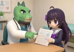 indicaciónのイラスト