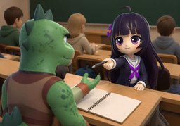 Does anyone have ~?のイラスト