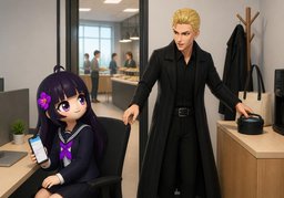 Let's go for ~.のイラスト