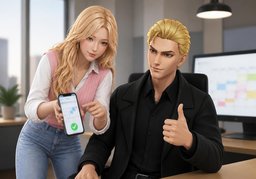 Are you available on ~?のイラスト