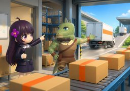 The advantage is ~.のイラスト