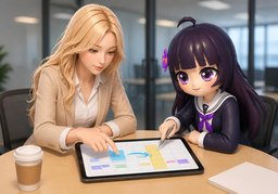 Can we pull it in to ~?のイラスト