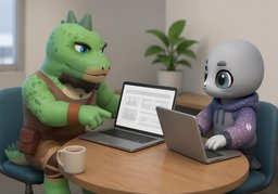 save timeのイラスト