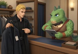 You said ~.のイラスト