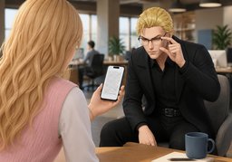 Can you read ~?のイラスト