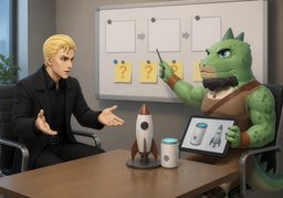 We need more information about ~.のイラスト