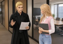 Just a quick question about ~.のイラスト