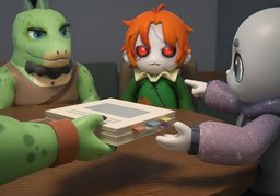 Could you pass ~ around?のイラスト