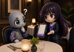 Is service included?のイラスト
