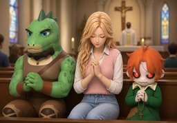 천주교のイラスト